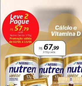 Drogal Nutren senior nestlé 370g oferta