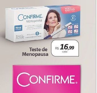 Drogal Confirme teste de menopausa oferta