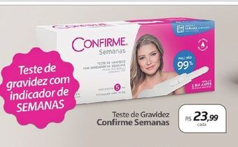 Drogal Teste de gravidez confirme semanas oferta