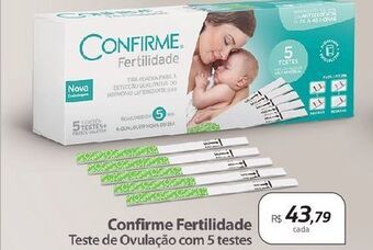 Drogal Confirme fertilidade 5 testes oferta