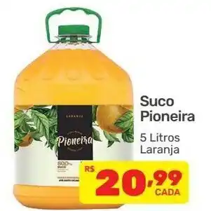Supermercados Condor Suco Pioneira 5L Laranja oferta