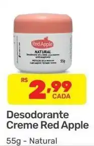 Supermercados Condor Desodorante Creme Red Apple 55g oferta