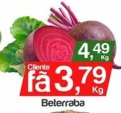 Supermercados Gricki Beterraba 1kg oferta
