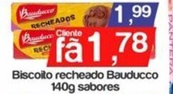 Biscoito Recheado Bauducco 140g sabores