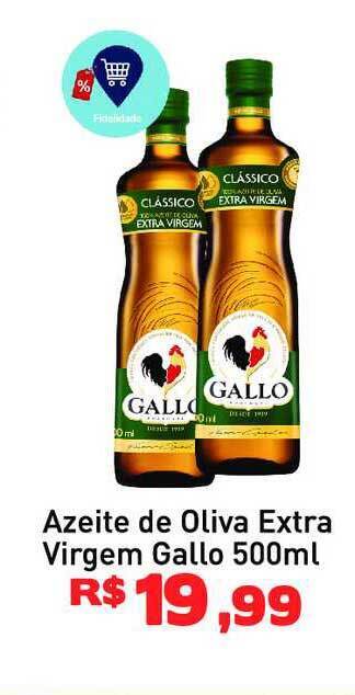 Tonin Superatacado Azeite De Oliva Extra Virgem Gallo 500ml oferta