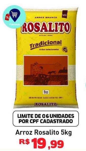 Tonin Superatacado Arroz Rosalito 5kg oferta