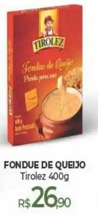 Peg Pese Fondue De Queijo Tirolez 400g oferta