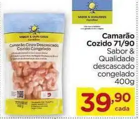 Camarão Cozido 71/90 400g
