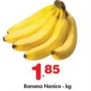 Supermercado Bergamini Banana Nanica 1kg oferta