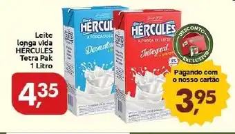 Supermercados Nori Leite Longa Vida Hercules Tp 1L oferta