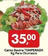 Supermercados Nori Carne Bovina Temperada 1kg para Churrasco oferta