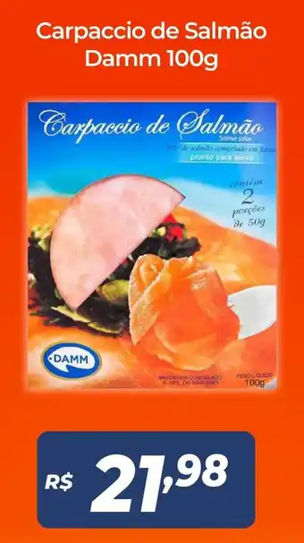 Carpaccio de Salmao Damm 100g