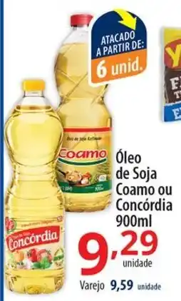Akki Atacadista Oleo de Soja Coamo ou Concordia 900ml oferta