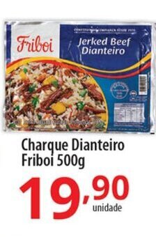Akki Atacadista Charque Dianteiro Friboi 500g oferta