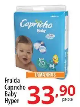 Akki Atacadista Fralda Capricho Baby Hiper oferta