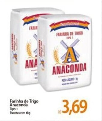 Atacadão Farinha de Trigo Anaconda 1kg oferta