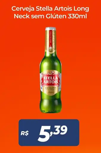 Atakarejo Cerveja Stella Artois Long Neck sem Gluten 330ml oferta