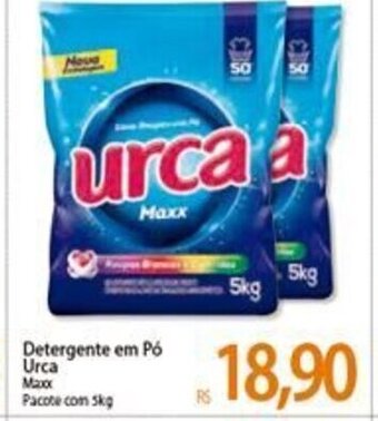 Atacadão Detergente em po Urca 5kg oferta