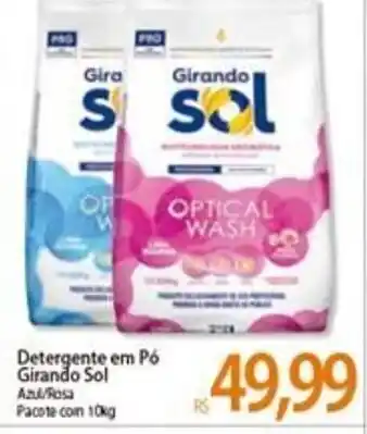 Atacadão Detergente em po Girando Sol 10kg oferta