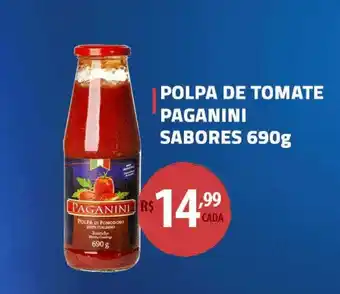 Extrabom Supermercados Polpa De Tomate Paganini Sabores 690g oferta