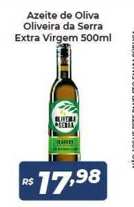 Atakarejo Azeite De Oliva Oliveira Da Serra Extra Virgem 500ml oferta