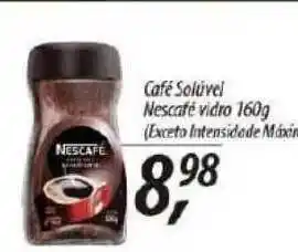 Asun Café Soluvel Nescafé Vidro 160g oferta