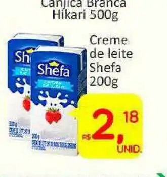 Atacado Máximo Crene De Leite Shefa 200g oferta
