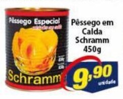 Pessego em Calda Schramm 450g