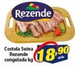 Vencedor Atacadista Costela Suina Rezende congelada 1kg oferta