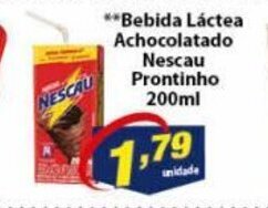 Vencedor Atacadista Bebida Lactea Achocolatado Nescau Protinho 200ml oferta