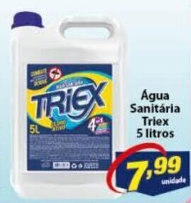 Vencedor Atacadista Agua Sanitaria Triex 5L oferta