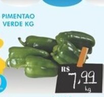 Pimentao Verde 1kg