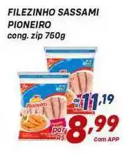 Filezinho Sassami Pioneiro Cong. Zip 750g