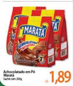 Atacadão Centro Sul Achocolatado Em Pó Maratá 200g oferta