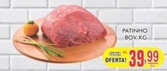 Supermercado Estrela Azul Patinho Bovino 1kg oferta