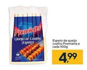 Espeto de Queijo coalho Premiatta a cada 100g