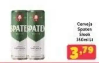 Cerveja Spaten Sleek 350ml Lt