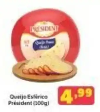 Dia Queijo Esferico President 200g oferta