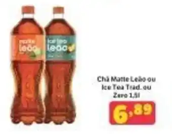 Dia Cha Matte leao ou Ice tea Trad. ou Zero 1.5L oferta