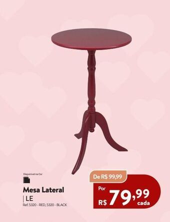Mesa lateral | le