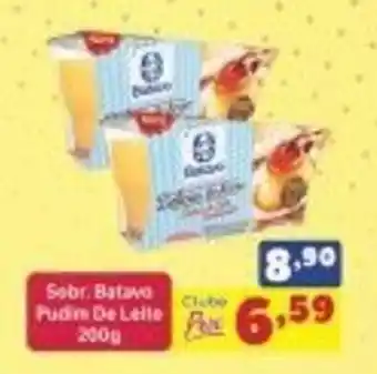 Dia Sabr. batavo Pudim de Leite 200g oferta