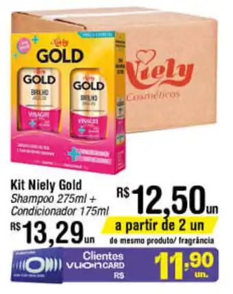 Fort Atacadista Kit Niely Gold oferta