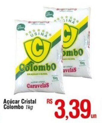 Fort Atacadista Acucar Cristal Colombo 1kg oferta