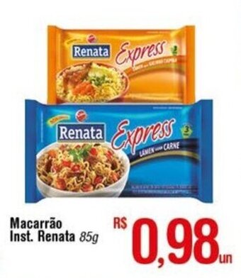 Fort Atacadista Macarrao Inst. Renata 85g oferta