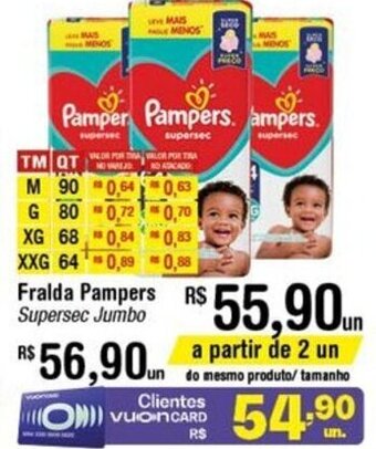 Fort Atacadista Fralda Pampers oferta