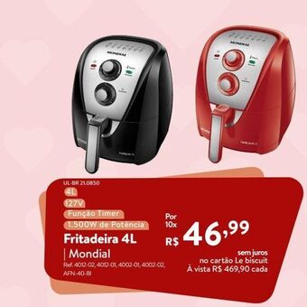 Le Biscuit Fritadeira 4l | mondial oferta