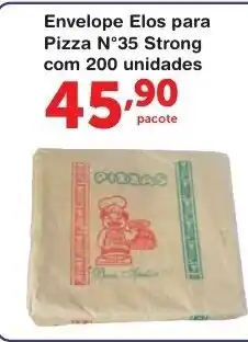 Envelope Elos para Pizza N35 Strong com 200 unidades