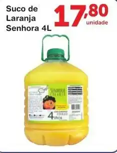 Suco de Laranja Senhora 4L