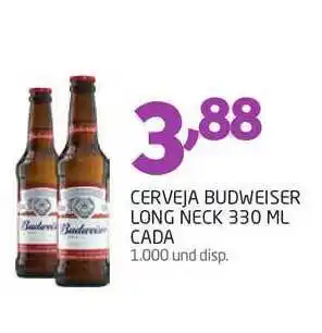 Cooper Cerveja Budweiser Long Neck 330ml oferta