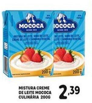 Bom Dia Mistura Creme de Leite Mococa Culinaria 200g oferta